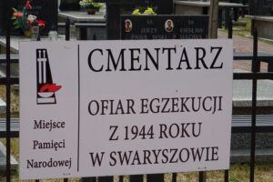 Swaryszów. Upamiętnienie zamordowanych mieszkańców wsi polskich / Ewa Pociejowska - Gawęda / Radio Kielce