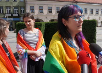 Konferencja dotycząca organizacji marszu równości w Kielcach / Michał Kita / Radio Kielce