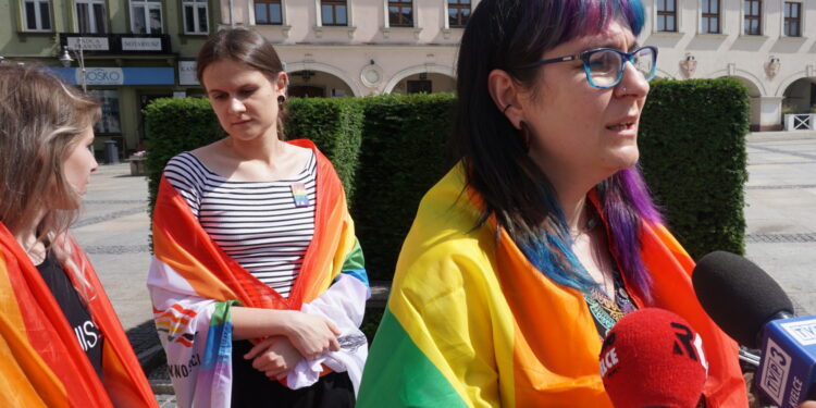 Konferencja dotycząca organizacji marszu równości w Kielcach / Michał Kita / Radio Kielce