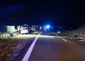Tokarnia. Wypadek na drodze S7 / Piotr Kwaśniewski / Radio Kielce