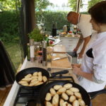 Stacja Wakacje - Śniadanie w ogrodzie: sałatki / Aneta Cielibała-Gil / Radio Kielce