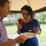 Stacja Wakacje - Smakuj lato. Kuchnia bułgarska. Marcin Krzemiński i Magdalena Sitek - Radio Kielce / Piotr Kwaśniewski / Radio Kielce