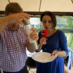 Stacja Wakacje - Smakuj lato. Kuchnia bułgarska. Marcin Krzemiński i Magdalena Sitek - Radio Kielce / Piotr Kwaśniewski / Radio Kielce