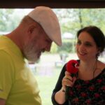 Kielce. Stacja Wakacje - Smakuj lato. Kuchnia gruzińska. Ryszard Biskup i Magdalena Sitek - Radio Kielce / Piotr Kwaśniewski / Radio Kielce