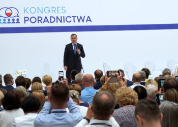 I Kongres Poradnictwa. Prezydent RP Andrzej Duda / Monika Miller / Radio Kielce