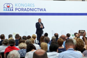 I Kongres Poradnictwa. Minister Kultury i Dziedzictwa Narodowego, prof. Piotr Gliński / Monika Miller / Radio Kielce