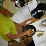 Kielce. Stacja Wakacje - Smakuj lato. Kuchnia gruzińska. Ryszard Biskup / Piotr Kwaśniewski / Radio Kielce