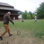 Dawne zabawy w Parku Etnograficznym w Tokarni / Wiktor Dziarmaga / Radio Kielce