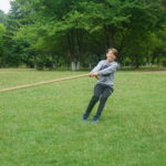 Dawne zabawy w Parku Etnograficznym w Tokarni / Wiktor Dziarmaga / Radio Kielce