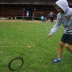 Dawne zabawy w Parku Etnograficznym w Tokarni / Wiktor Dziarmaga / Radio Kielce