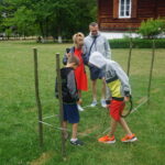 Dawne zabawy w Parku Etnograficznym w Tokarni / Wiktor Dziarmaga / Radio Kielce