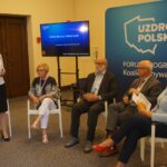 Warszawa. Forum Programowe Koalicji Obywatelskiej. Na zdjęciu: Marzena Okła-Drewnowicz - posłanka PO / Michał Kita / Radio Kielce