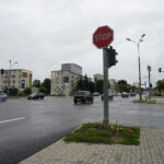 Kielce. Skrzyżowanie ulic Jesionowej, Warszawskiej i Świętokrzyskiej / Patryk Cudzik / Radio Kielce