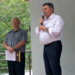 Piknik PiS w Nieciesławicach. Z prawej: Andrzej Kryj - poseł PiS / Michał Kita / Radio Kielce