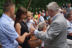 Piknik PiS w Nieciesławicach. Krzysztof Lipiec - poseł PiS / Michał Kita / Radio Kielce