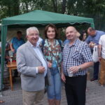 Piknik PiS w Nieciesławicach. Z lewej: Krzysztof Lipiec - poseł PiS / Michał Kita / Radio Kielce