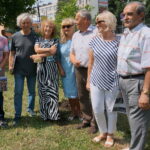 Alicja Majewska posadziła drzewo w parku zdrojowym / Dorota Klusek / Radio Kielce