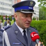 Na zdjęciu: insp. Paweł Dzierżak - Komendant Wojewódzki Policji w Kielcach / Piotr Kwaśniewski / Radio Kielce