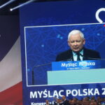 Katowice. Konwencja PiS. Na zdjęciu Jarosław Kaczyński - prezes PiS / Michał Kita / Radio Kielce