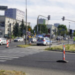 Kielce. Skrzyżowanie ulic Warszawskiej, Jesionowej i Świętokrzyskiej / Mateusz Kaczmarczyk / Radio Kielce