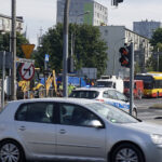 Kielce. Skrzyżowanie ulic Warszawskiej, Jesionowej i Świętokrzyskiej / Mateusz Kaczmarczyk / Radio Kielce