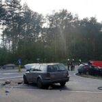 Ruda Maleniecka. Tragiczny wypadek na drodze krajowej nr 74 / Daniel Lenart / Radio Kielce