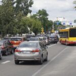 Utrudnienia w ruchu na ulicy Warszawskiej w Kielcach / Mateusz Kaczmarczyk / Radio Kielce