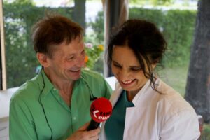 Kielce. Stacja: Wakacje (24.06.2019). Paweł Solarz i Magdalena Sitek - Radio Kielce / Piotr Kwaśniewski / Radio Kielce