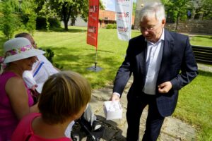 Kielce. Stacja: Wakacje (24.06.2019). Krzysztof Lipiec - poseł PiS / Piotr Kwaśniewski / Radio Kielce