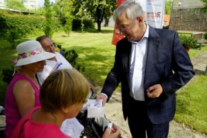 Kielce. Stacja: Wakacje (24.06.2019). Krzysztof Lipiec - poseł PiS / Piotr Kwaśniewski / Radio Kielce