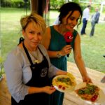 Kielce. Stacja: Wakacje (24.06.2019). Teresa Łukasik - Gospodarstwo Mleczne Łukasików i Magdalena Sitek - Radio Kielce / Piotr Kwaśniewski / Radio Kielce