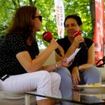 Kielce. Stacja: Wakacje (24.06.2019). Iwona Murawska - Radio Kielce i Ewa Ziemkiewicz - Stacja Sanitarno-Epidemiologicznej w Kielcach / Piotr Kwaśniewski / Radio Kielce