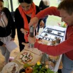 Stacja Wakacje - Smakuj lato. Marta Norjen, Magdalena Sitek - Radio Kielce i Paweł Solarz - Radio Kielce / Piotr Kwaśniewski / Radio Kielce