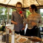 Stacja Wakacje - Smakuj lato. Maciej Stępień i Magdalena Sitek - Radio Kielce / Piotr Kwaśniewski / Radio Kielce