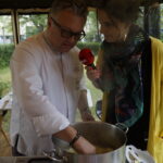 Kielce. Śniadanie w ogrodzie Radia Kielce / Aneta Cielibała-Gil / Radio Kielce