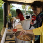 Kielce. Śniadanie w ogrodzie Radia Kielce / Aneta Cielibała-Gil / Radio Kielce