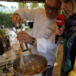 Kielce. Śniadanie w ogrodzie Radia Kielce / Aneta Cielibała-Gil / Radio Kielce