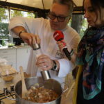 Kielce. Śniadanie w ogrodzie Radia Kielce / Aneta Cielibała-Gil / Radio Kielce