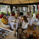 Kielce. Śniadanie w ogrodzie Radia Kielce / Aneta Cielibała-Gil / Radio Kielce