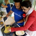 Stacja Wakacje - Smakuj lato. Kuchnia indyjska. Małgorzata Sood, Sange Sood, Magdalena Sitek - Radio Kielce / Piotr Kwaśniewski / Radio Kielce