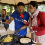 Stacja Wakacje - Smakuj lato. Kuchnia indyjska. Małgorzata Sood, Sange Sood, Magdalena Sitek - Radio Kielce / Piotr Kwaśniewski / Radio Kielce