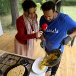 Stacja Wakacje - Smakuj lato. Kuchnia indyjska. Magdalena Sitek - Radio Kielce i Sange Sood / Piotr Kwaśniewski / Radio Kielce