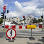 Kielce. Remont skrzyżowania Warszawskiej, Jesionowej i Świętokrzyskiej / Patryk Cudzik / Radio Kielce