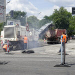 Kielce. Remont skrzyżowania Warszawskiej, Jesionowej i Świętokrzyskiej / Patryk Cudzik / Radio Kielce