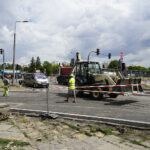 Kielce. Remont skrzyżowania Warszawskiej, Jesionowej i Świętokrzyskiej / Patryk Cudzik / Radio Kielce