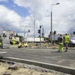 Kielce. Remont skrzyżowania Warszawskiej, Jesionowej i Świętokrzyskiej / Patryk Cudzik / Radio Kielce