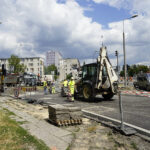 Kielce. Remont skrzyżowania Warszawskiej, Jesionowej i Świętokrzyskiej / Patryk Cudzik / Radio Kielce