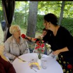 Śniadanie w ogrodzie. Magdalena Sitek - Radio Kielce / Piotr Kwaśniewski / Radio Kielce