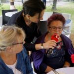 Śniadanie w ogrodzie. Magdalena Sitek - Radio Kielce / Piotr Kwaśniewski / Radio Kielce