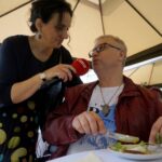 Śniadanie w ogrodzie. Magdalena Sitek - Radio Kielce / Piotr Kwaśniewski / Radio Kielce